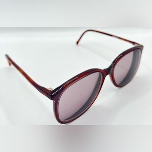 Vintage Dimensions D105 Brown Oval Sunglasses Frames Only